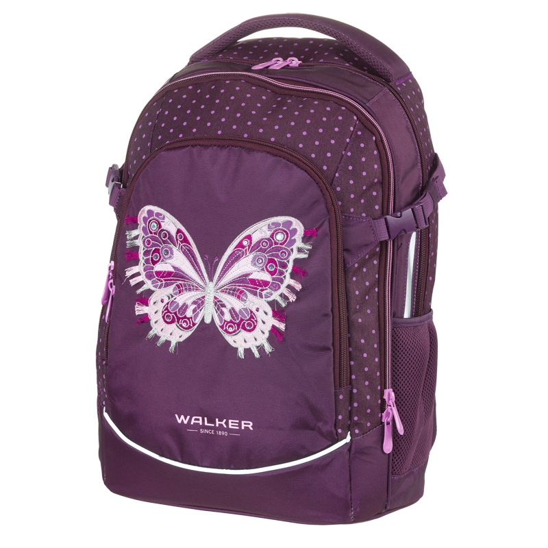 Školský batoh Fame Purple Butterfly ACT