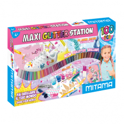 Kreatívny set MITAMA Maxi Glitter Station