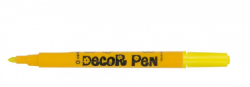 Popisovač 2738 žltý DECOR PEN