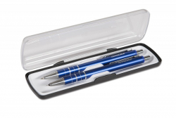 Darèeková súprava pero+ceruzka RING modrá