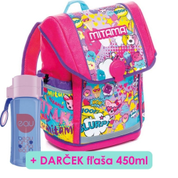 Kompaktná školská taška MITAMA Ice Cream +Darček 076
