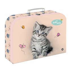 Kufrík detský papierový Mačka PP23