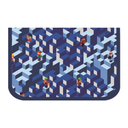 Peračník jednoposchodový REYBAG Pixel Game