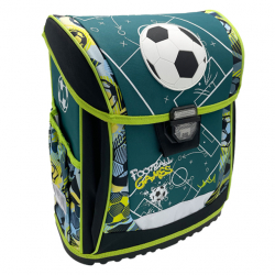 Kompaktná školská taška REYBAG Football Games