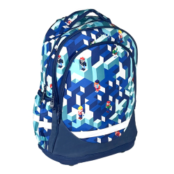 Školský batoh anatomický REYBAG Blue Pixel