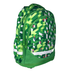 Školský batoh anatomický REYBAG Green Pixel