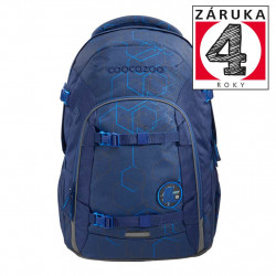 Školský ruksak coocazoo JOKER, Blue Motion, certifikát AGR