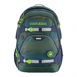 Školský ruksak coocazoo ScaleRale, Soniclights Green, certifikát AGR